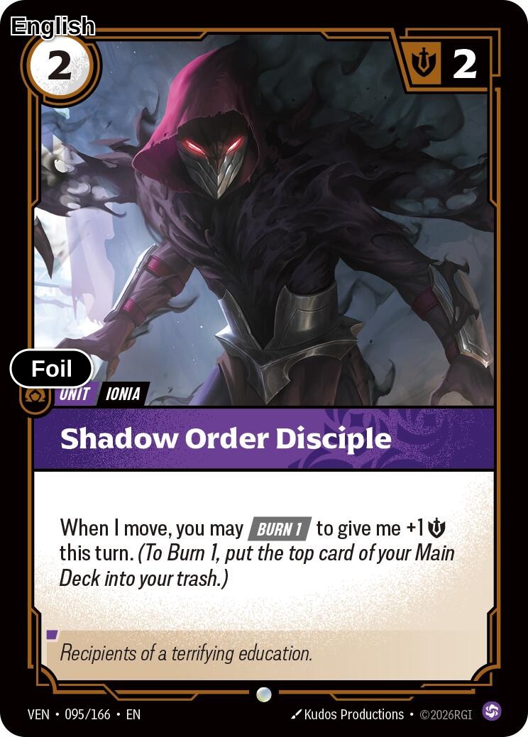 Shadow Order Disciple
