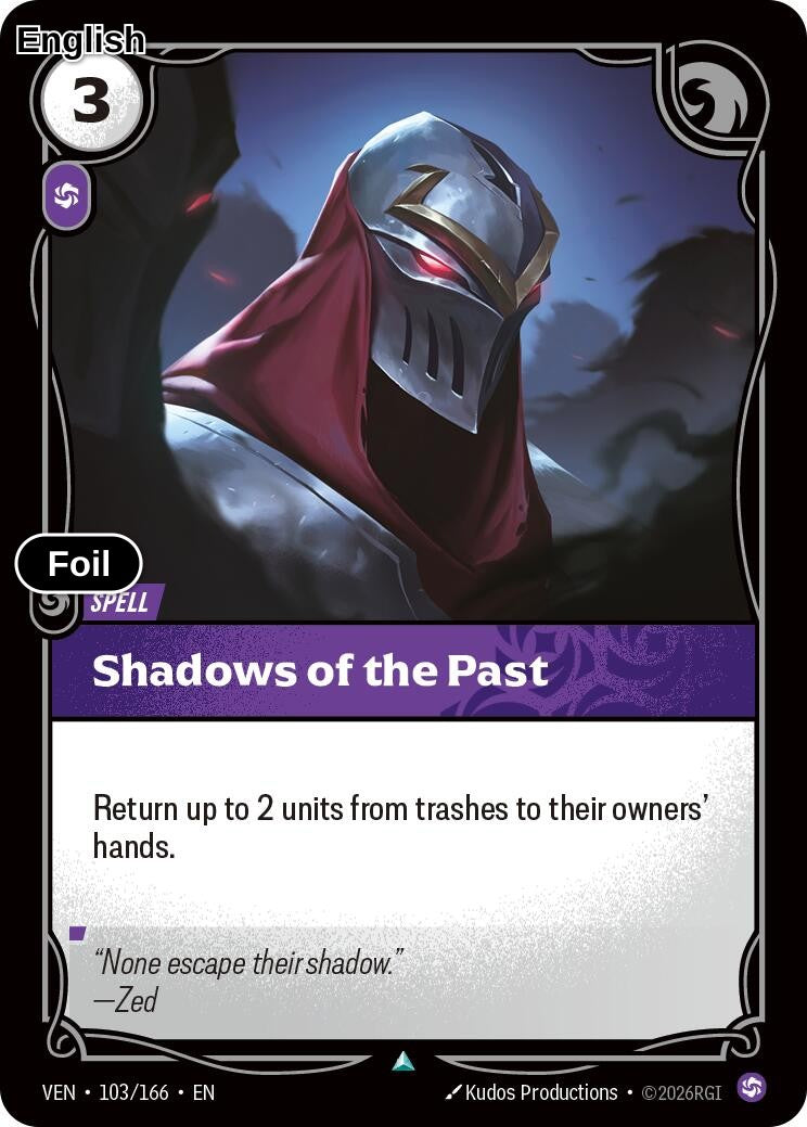 Shadows of the Past [VEN - 103/166] U Vendetta - Foil