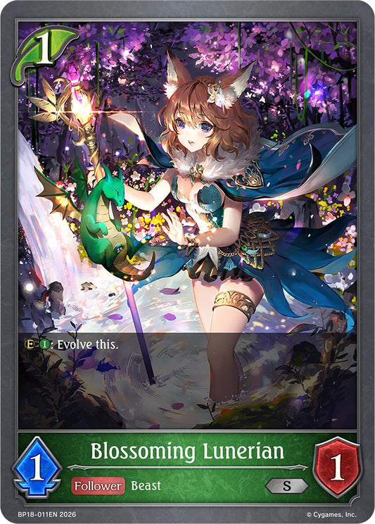 Blossoming Lunerian (BP18-011EN) [Neometropolis]