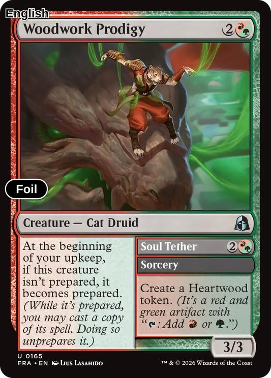 Woodwork Prodigy [FRA - 165] U Reality Fracture - Foil