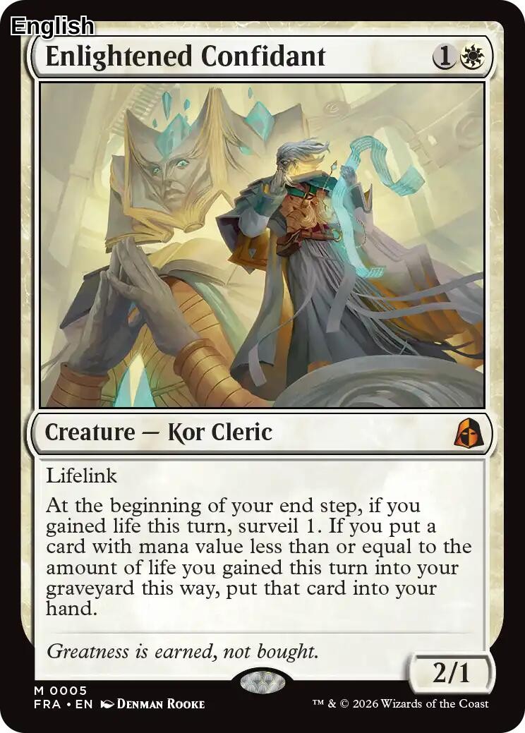Enlightened Confidant
