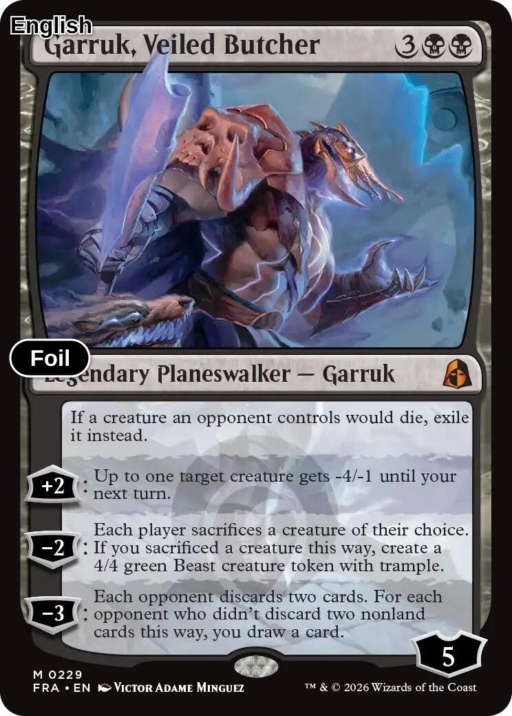 Garruk, Veiled Butcher