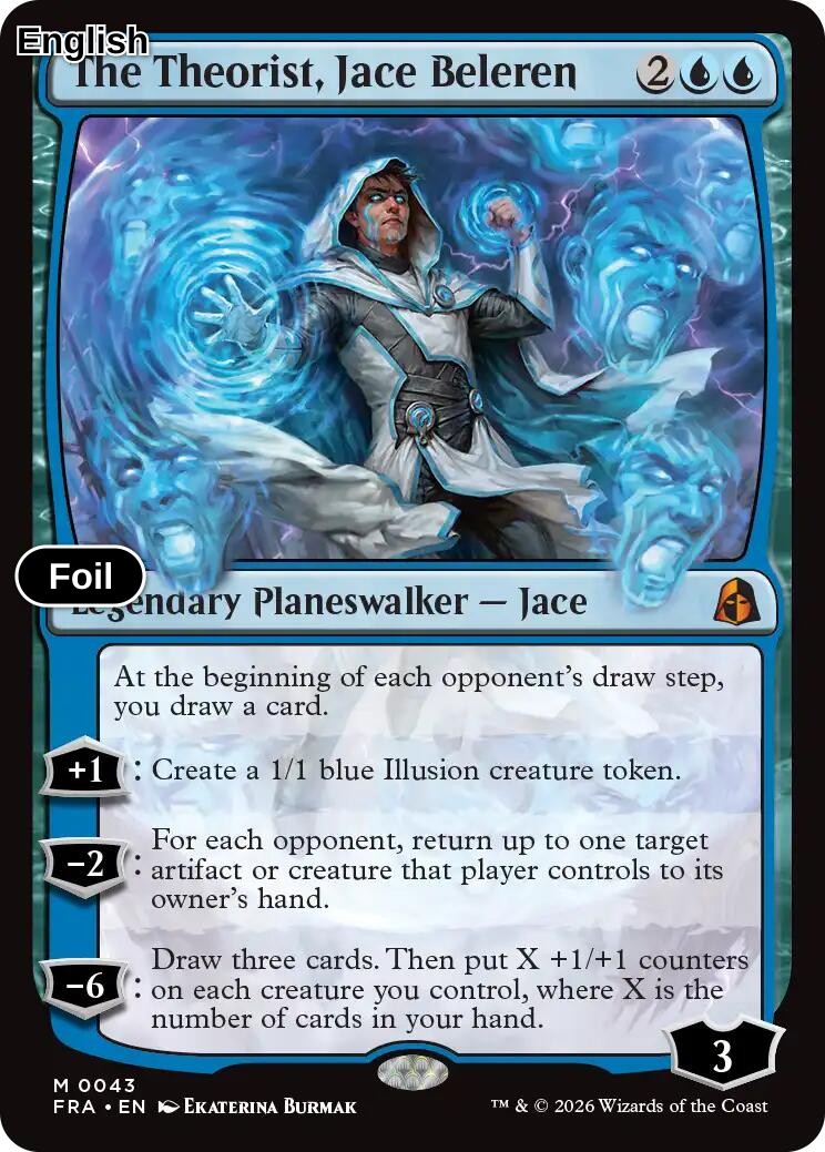 The Theorist, Jace Beleren [FRA - 43] M Reality Fracture - Foil
