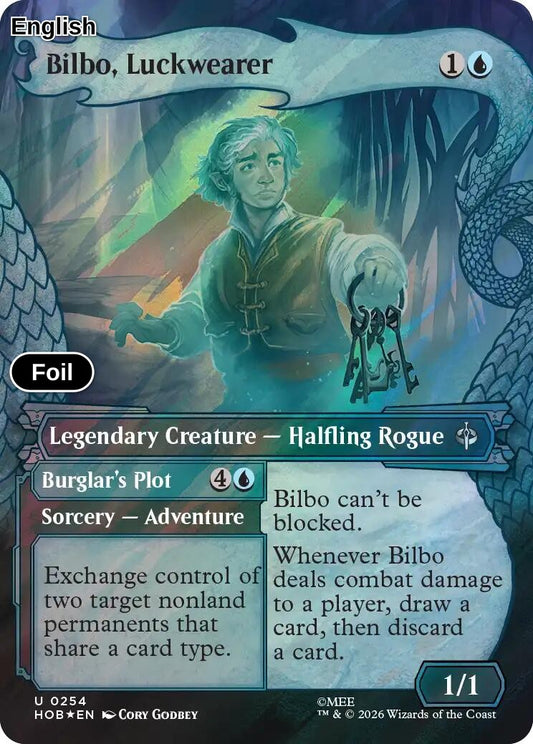 Bilbo, Luckwearer (Showcase) (Surge Foil)