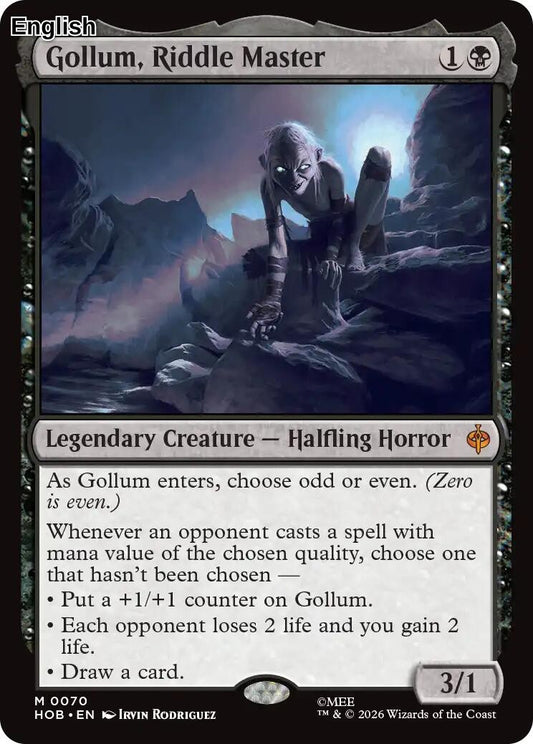 (Preorder) Gollum, Riddle Master [HOB - 70] The Hobbit