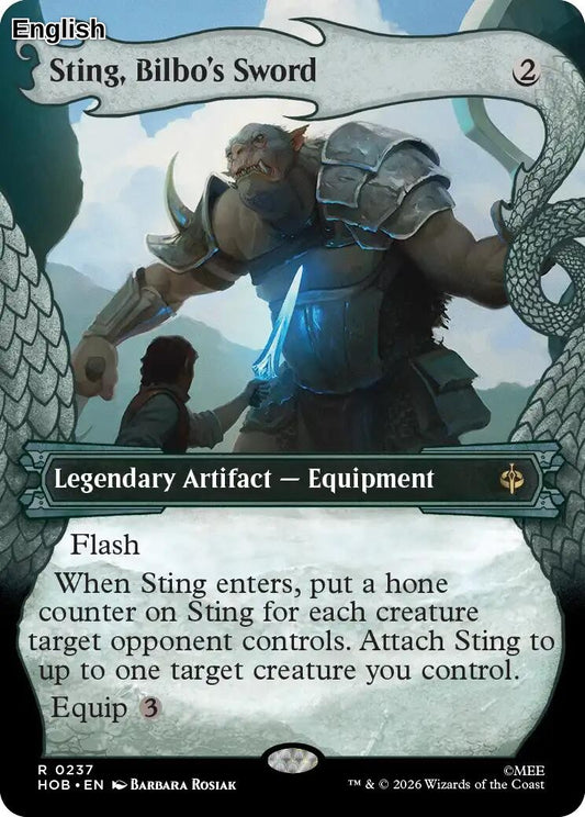 Sting, Bilbo's Sword (Showcase)