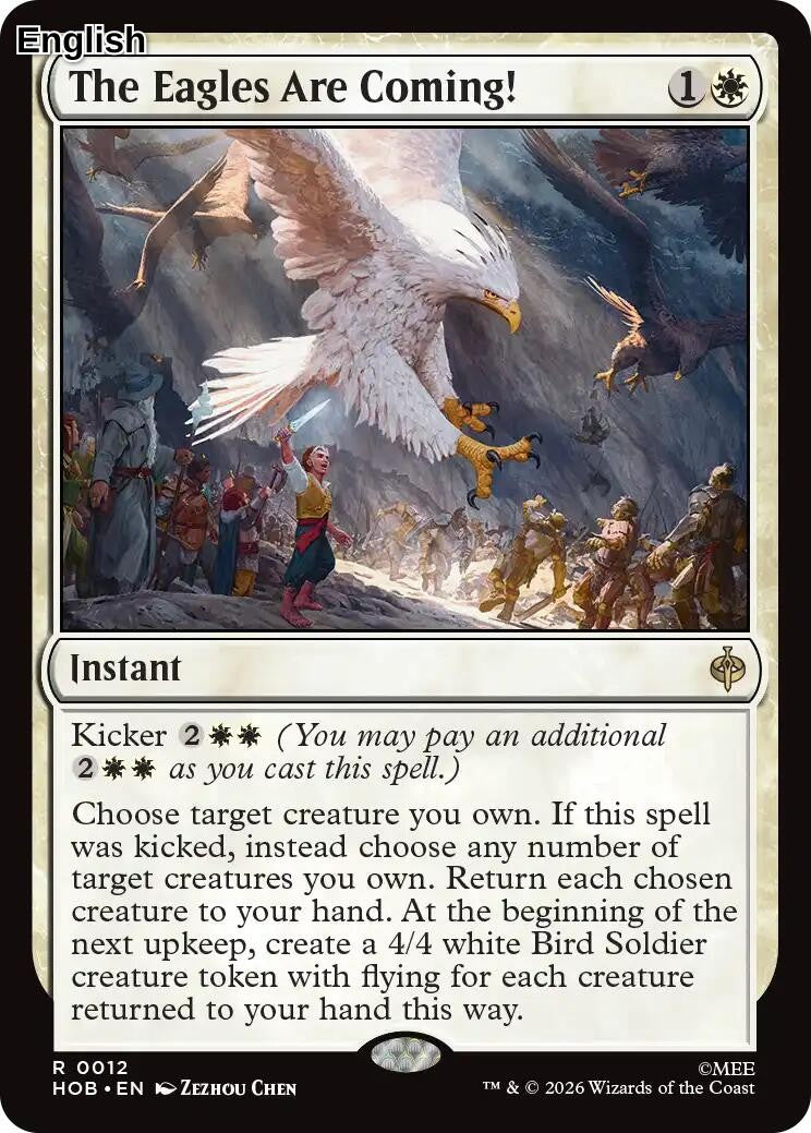 (Preorder) The Eagles Are Coming! [HOB - 12] The Hobbit