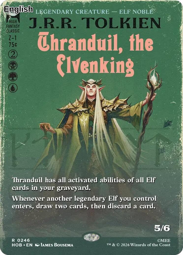(Preorder) Thranduil, the Elvenking (Borderless) [HOB - 246] The Hobbit