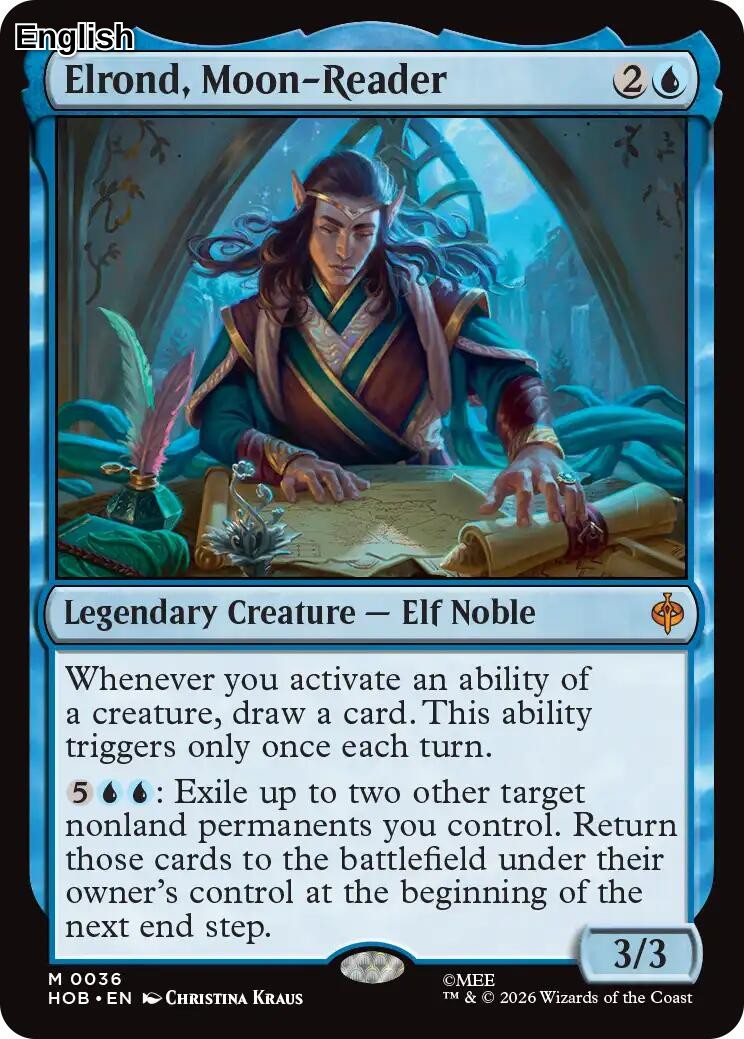 (Preorder) Elrond, Moon-Reader [HOB - 36] The Hobbit