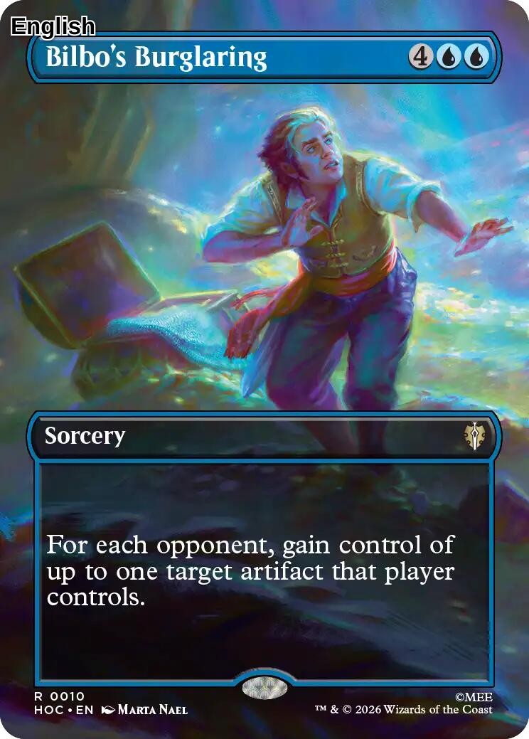 Bilbo's Burglaring (Borderless)
