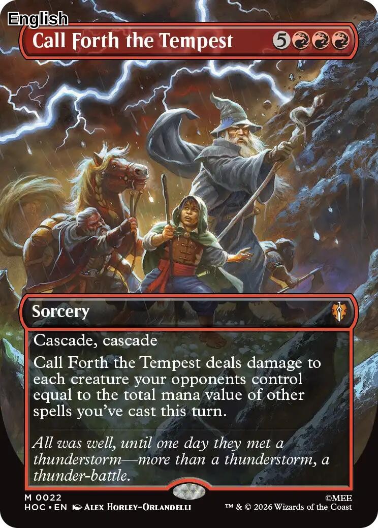 Call Forth the Tempest (Borderless)