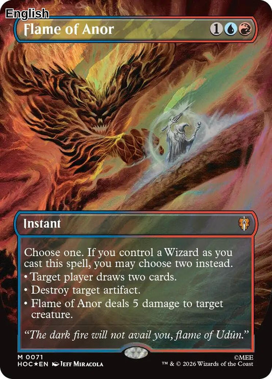 Flame of Anor (Borderless) (Surge Foil)