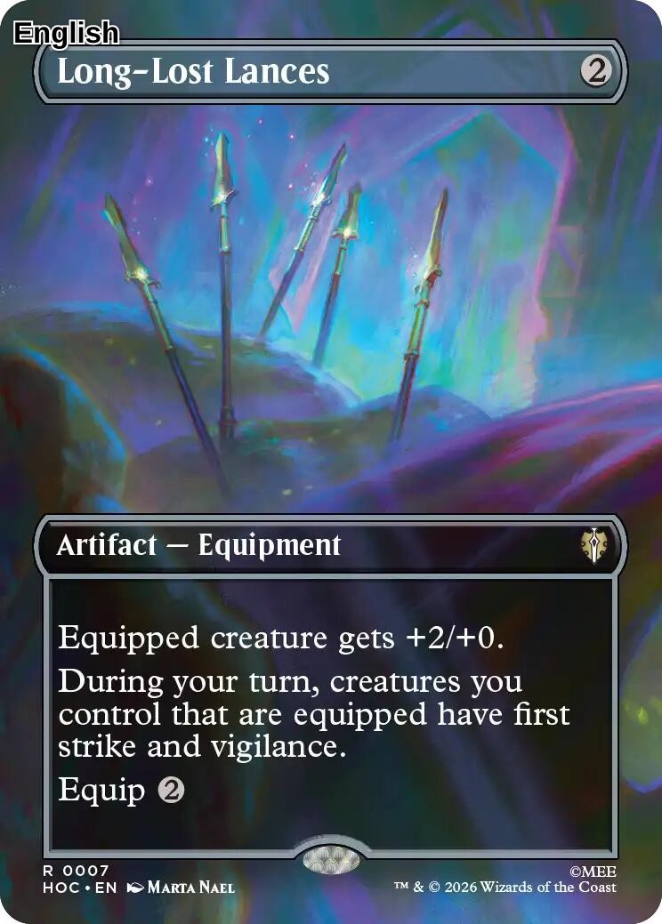 Long-Lost Lances (Borderless)