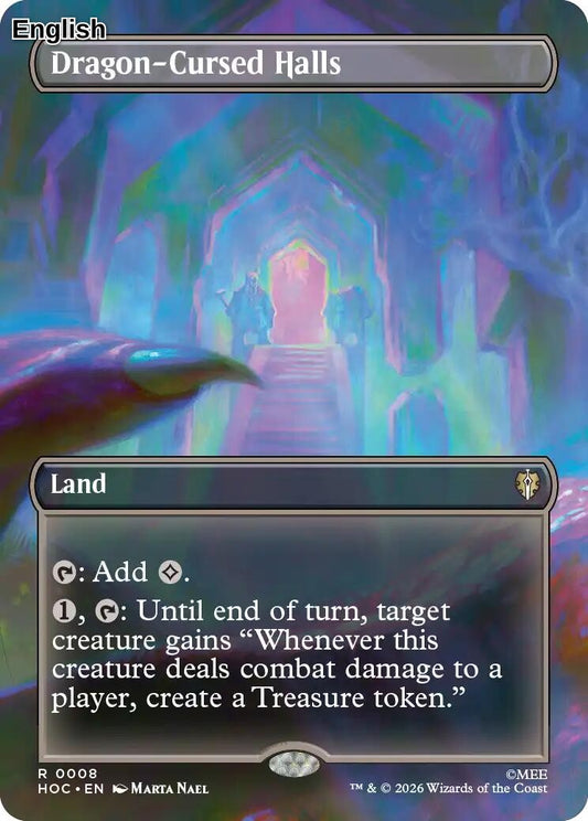 Dragon-Cursed Halls (Borderless)