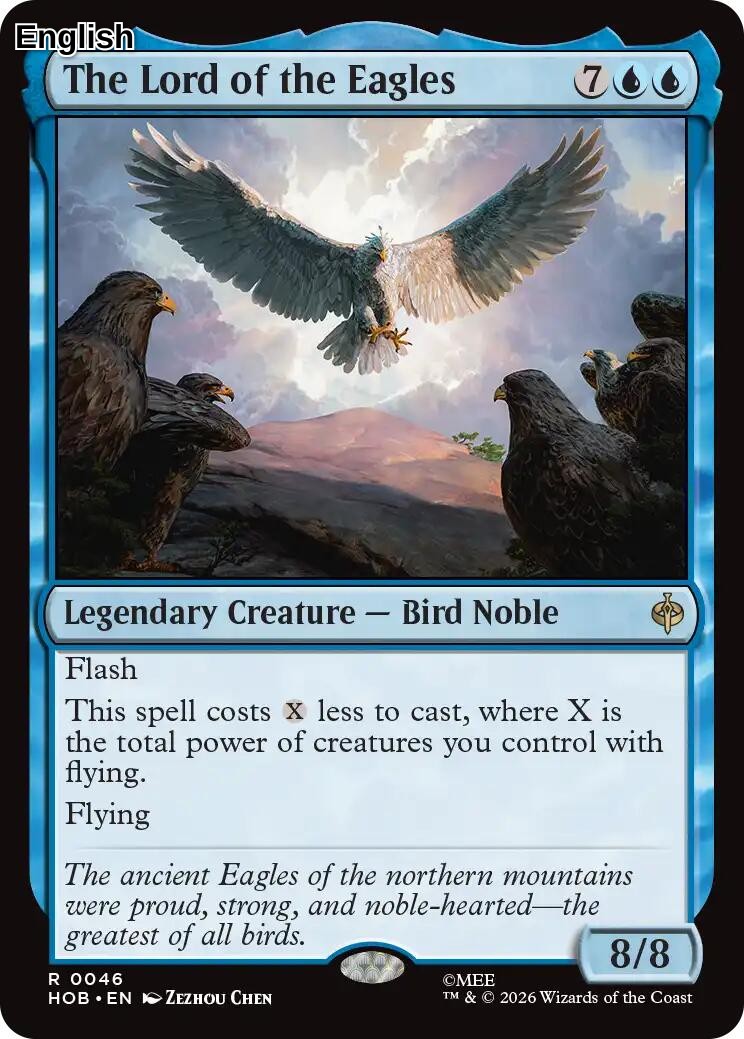(Preorder) The Lord of the Eagles [HOB - 46] The Hobbit