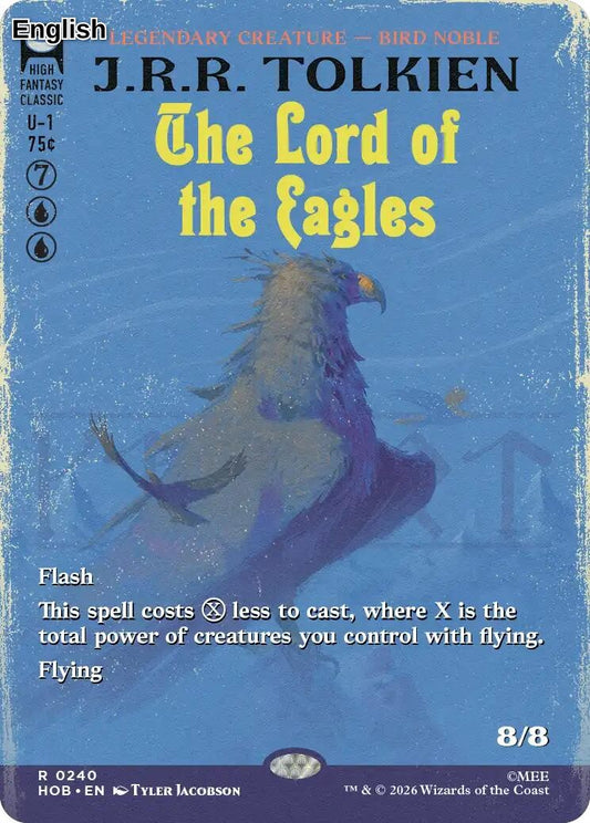 (Preorder) The Lord of the Eagles (Borderless) [HOB - 240] The Hobbit