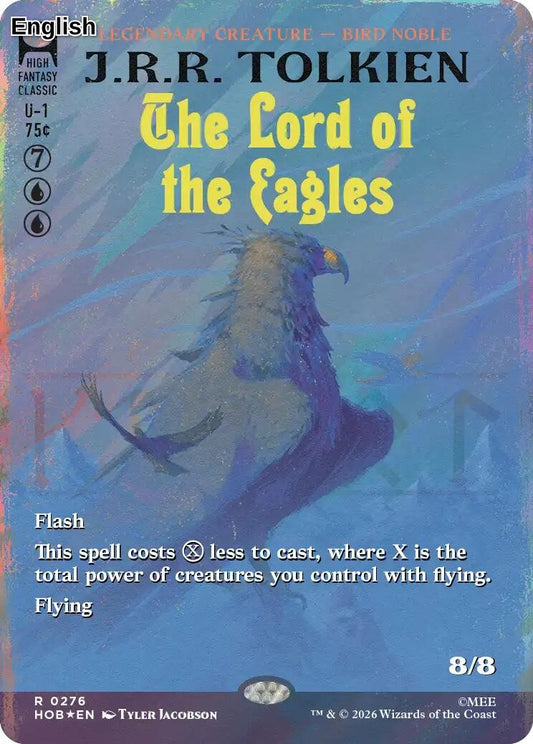 The Lord of the Eagles (Borderless) (Surge Foil)