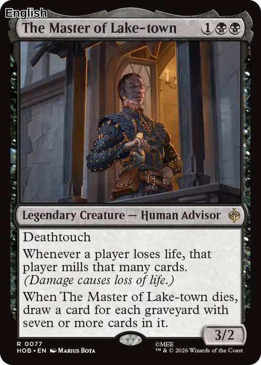 (Preorder) The Master of Lake-town [HOB - 77] The Hobbit