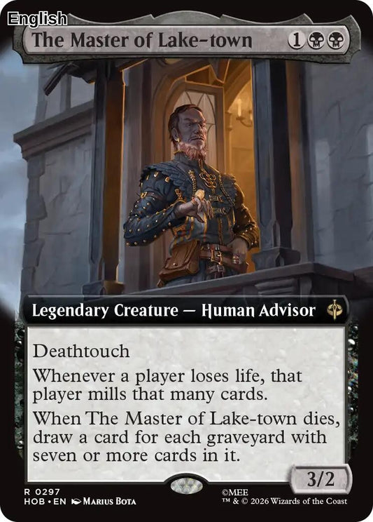 (Preorder) The Master of Lake-town (Extended Art) [HOB - 297] The Hobbit