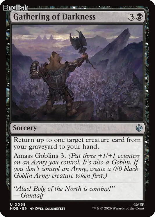 (Preorder) Gathering of Darkness [HOB - 68] The Hobbit