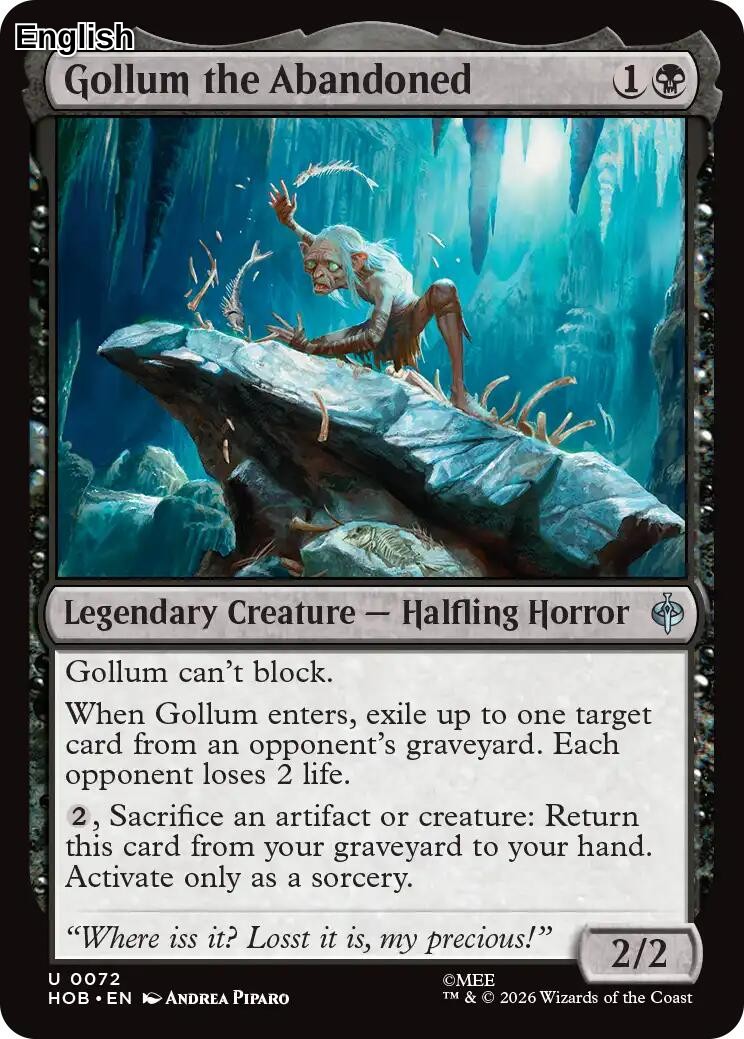 (Preorder) Gollum the Abandoned [HOB - 72] The Hobbit