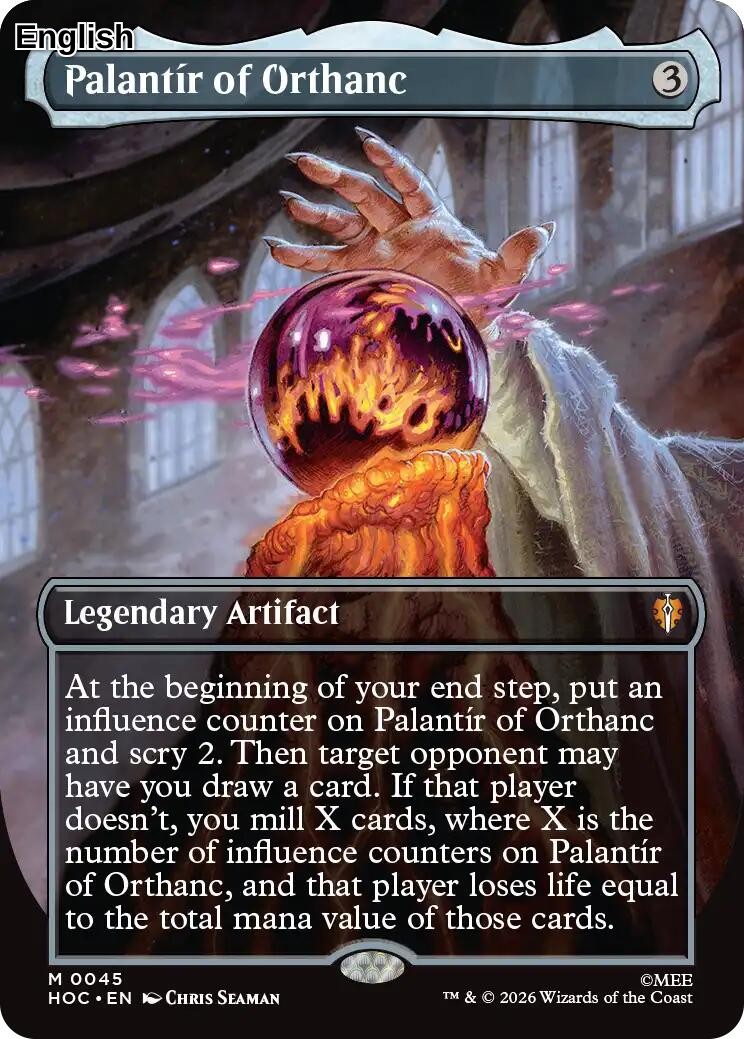 Palantir of Orthanc (Borderless)