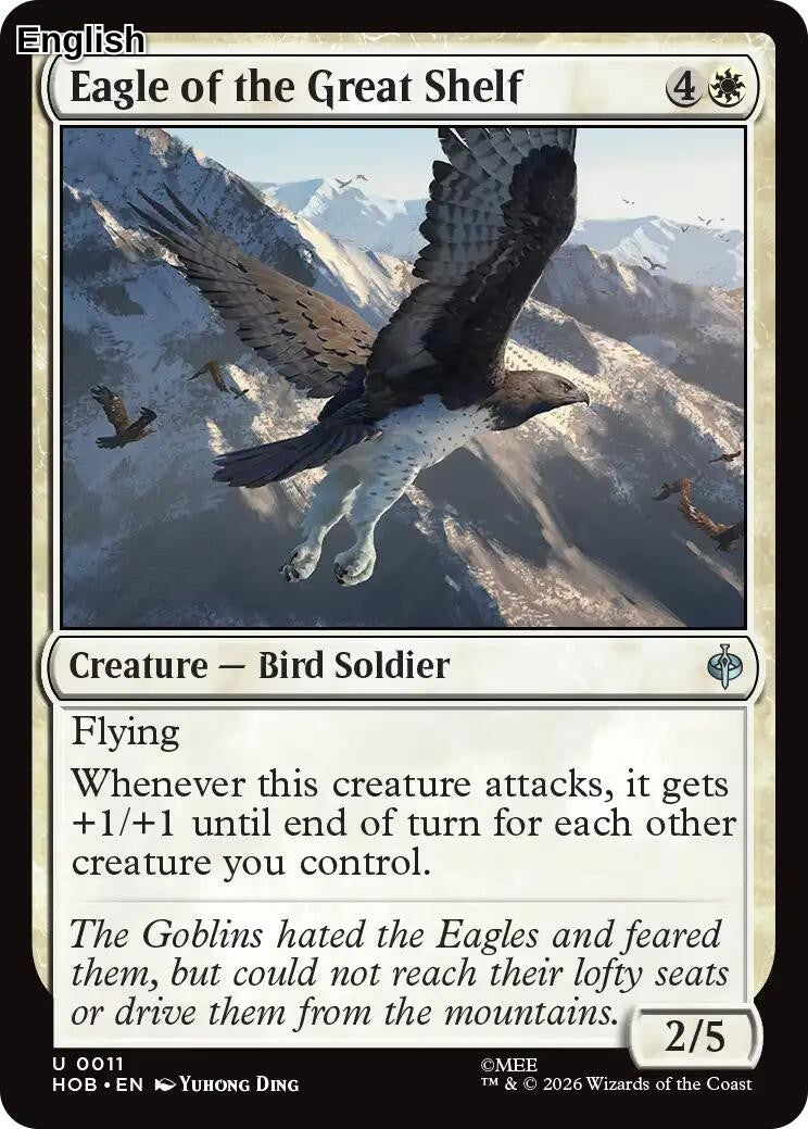 (Preorder) Eagle of the Great Shelf [HOB - 11] The Hobbit