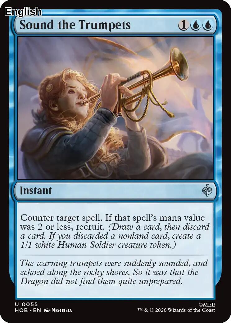 (Preorder) Sound the Trumpets [HOB - 55] The Hobbit