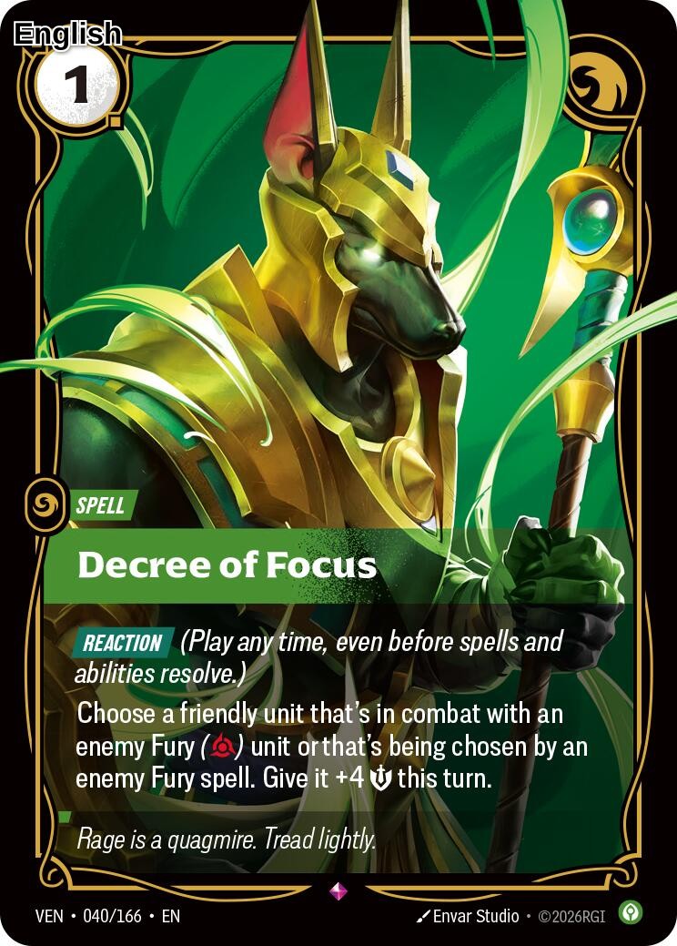 Decree of Focus