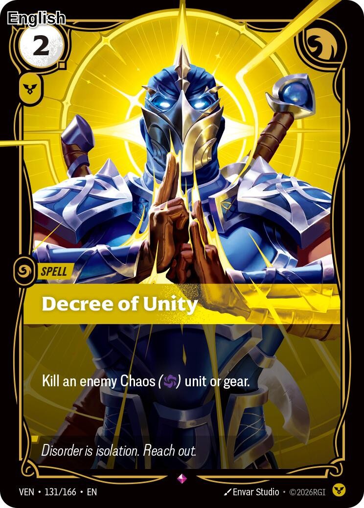 Decree of Unity
