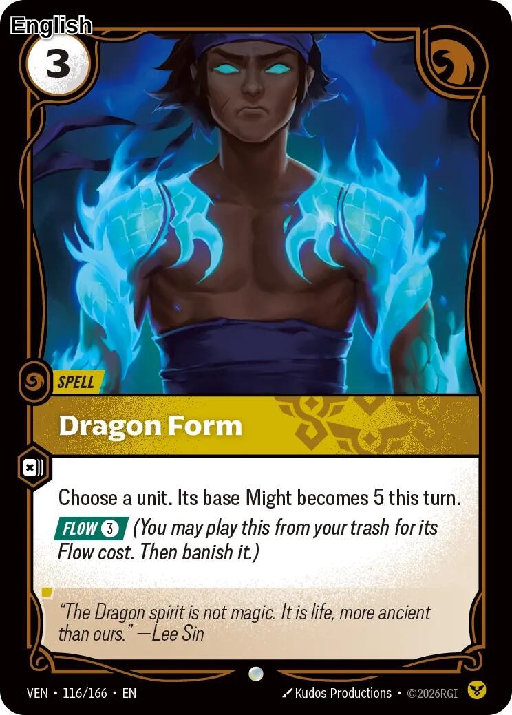 Dragon Form [VEN - 116/166] C Vendetta