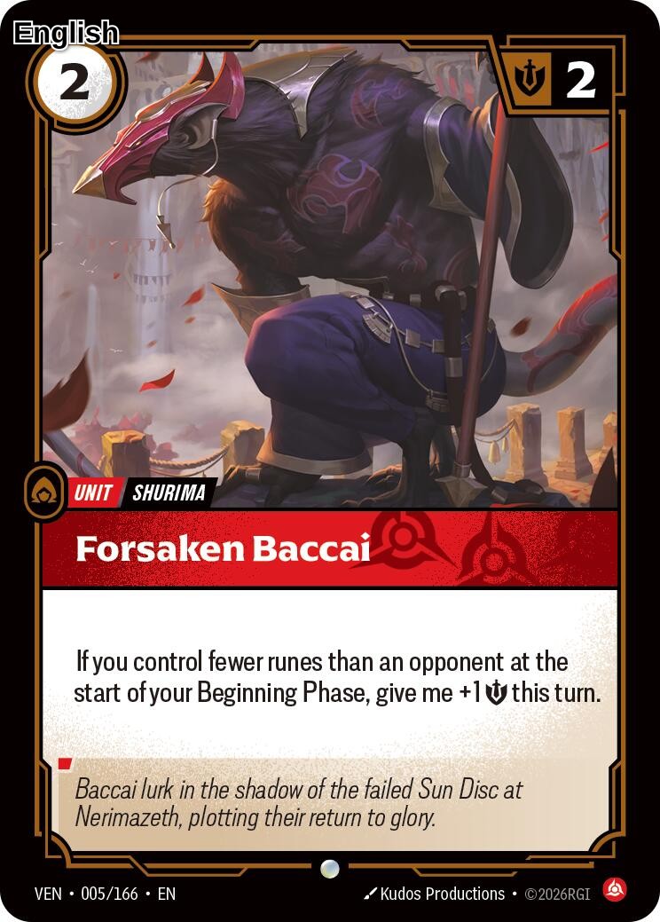 Forsaken Baccai