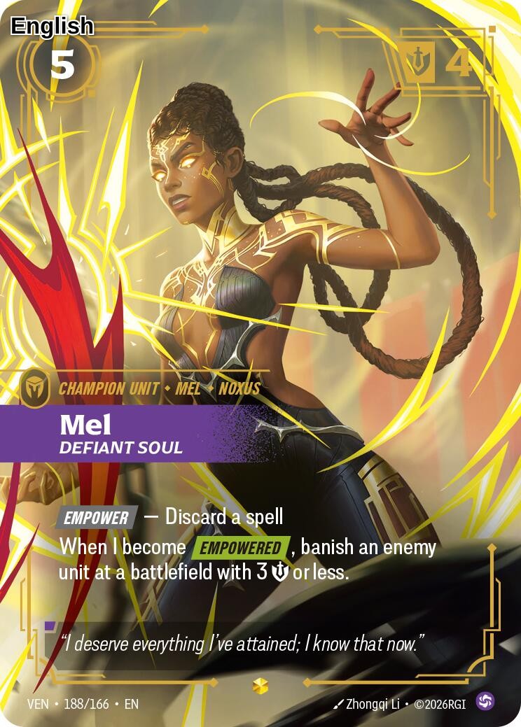 Mel - Defiant Soul (Overnumbered)
