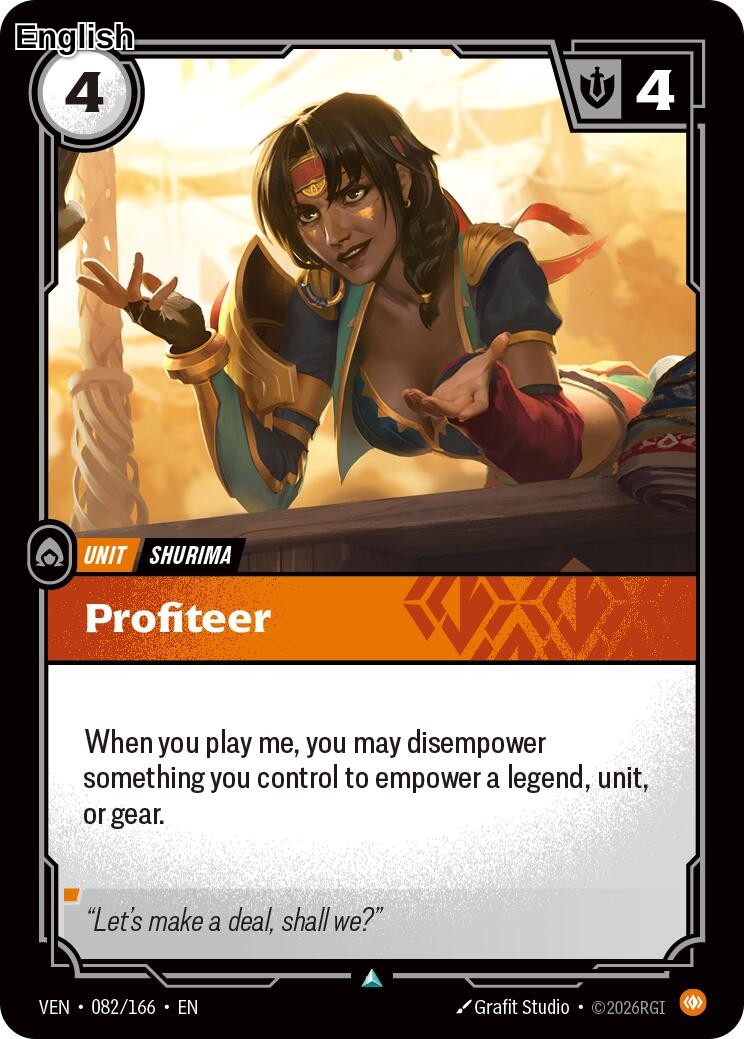 Profiteer [VEN - 082/166] U Vendetta