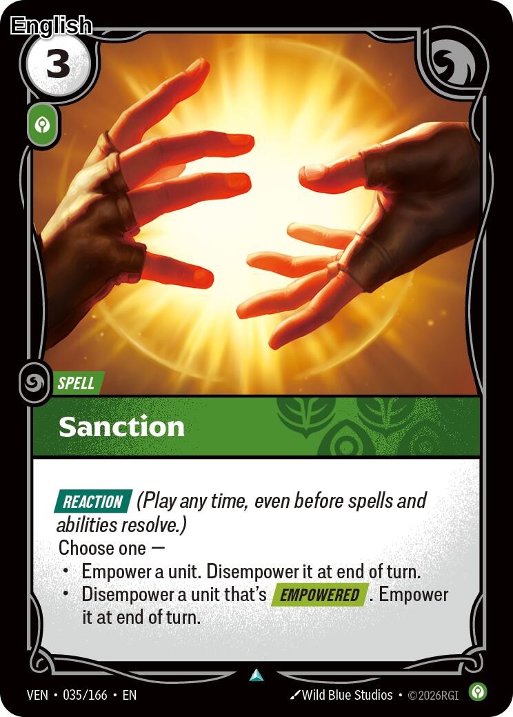 Sanction [VEN - 035/166] U Vendetta