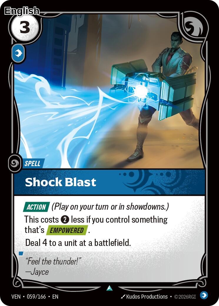 Shock Blast [VEN - 059/166] U Vendetta