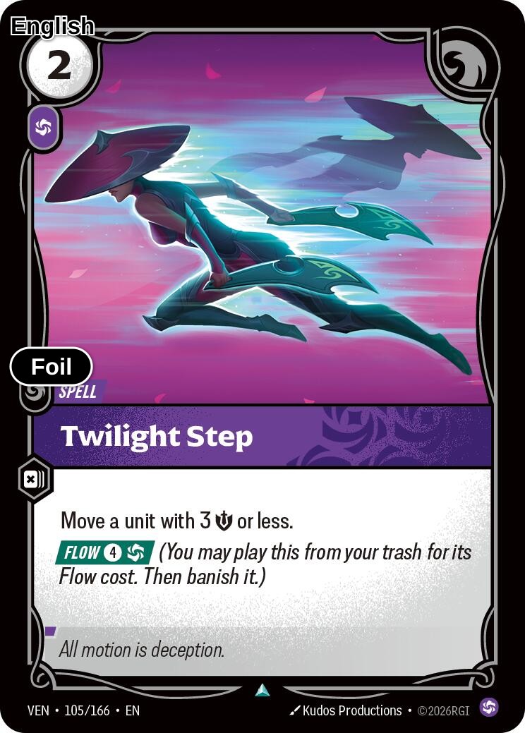 Twilight Step [VEN - 105/166] U Vendetta - Foil