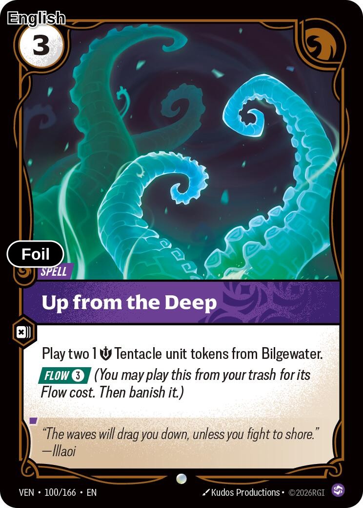 Up from the Deep [VEN - 100/166] C Vendetta - Foil