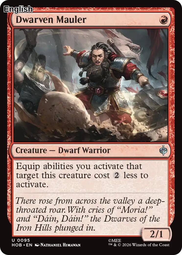(Preorder) Dwarven Mauler [HOB - 95] The Hobbit