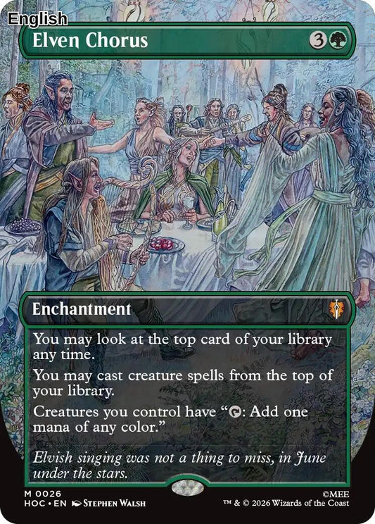 Elven Chorus (Borderless)