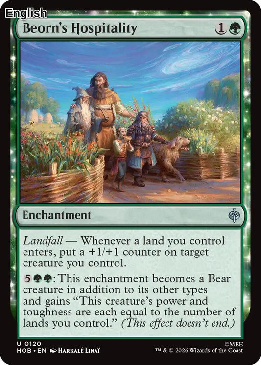 (Preorder) Beorn's Hospitality [HOB - 120] The Hobbit