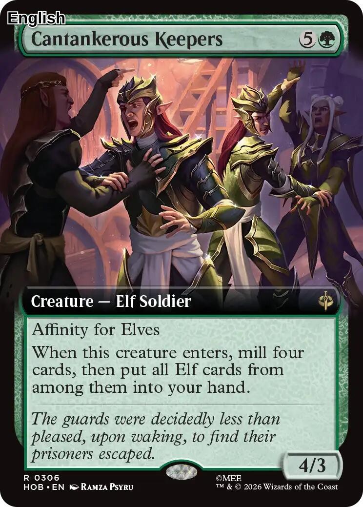 (Preorder) Cantankerous Keepers (Extended Art) [HOB - 306] The Hobbit