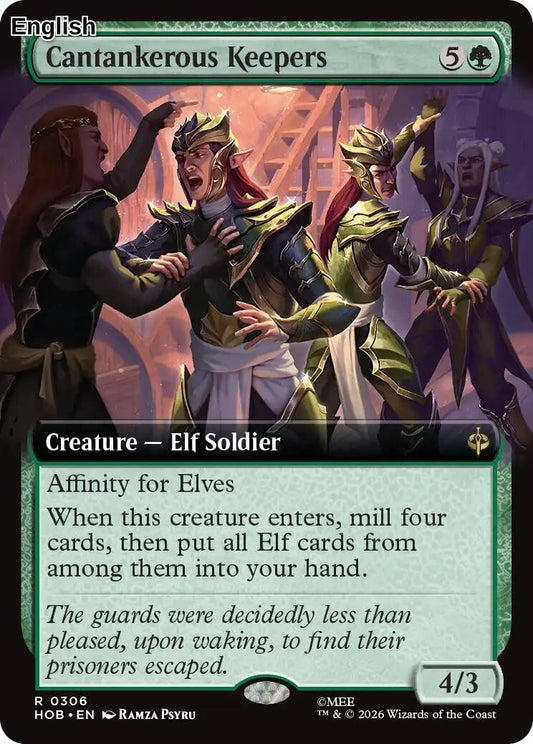 (Preorder) Cantankerous Keepers (Extended Art) [HOB - 306] The Hobbit