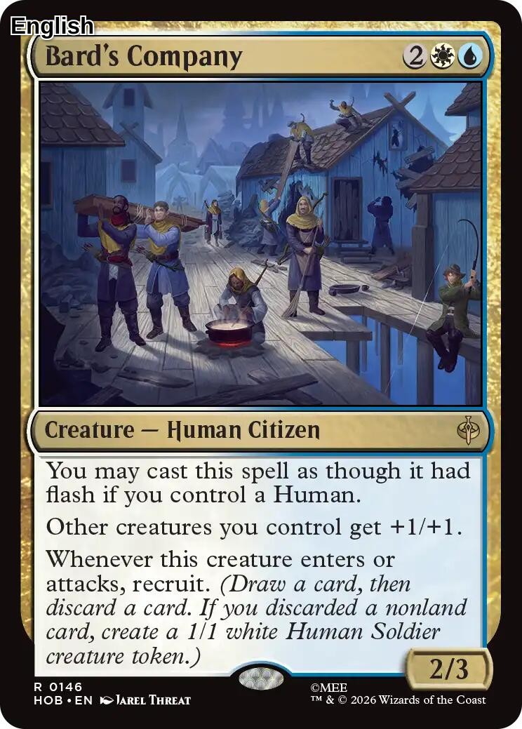 (Preorder) Bard's Company [HOB - 146] The Hobbit