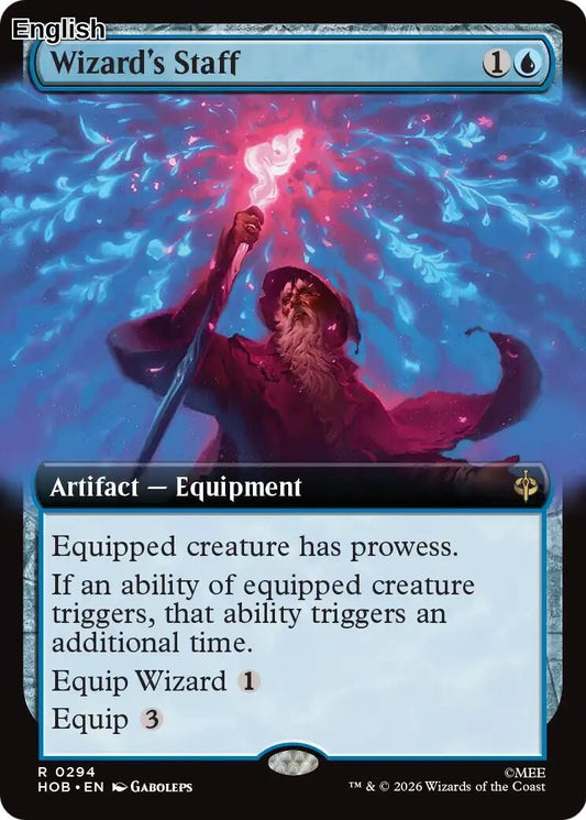 Wizard's Staff (Extended Art)