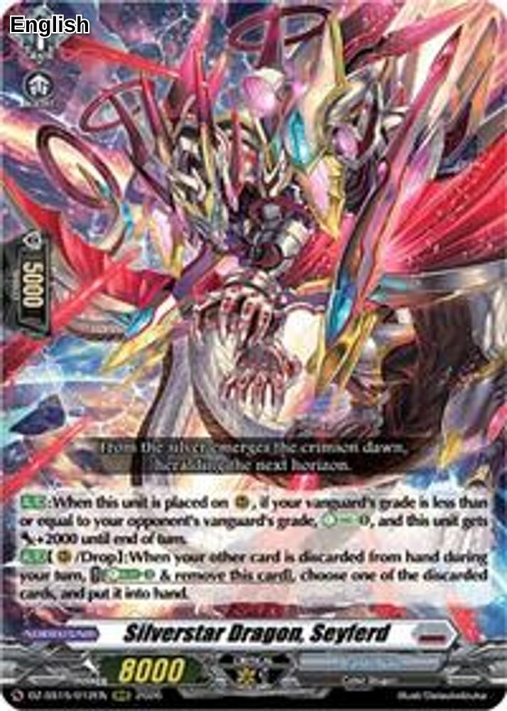 Silverstar Dragon, Seyferd