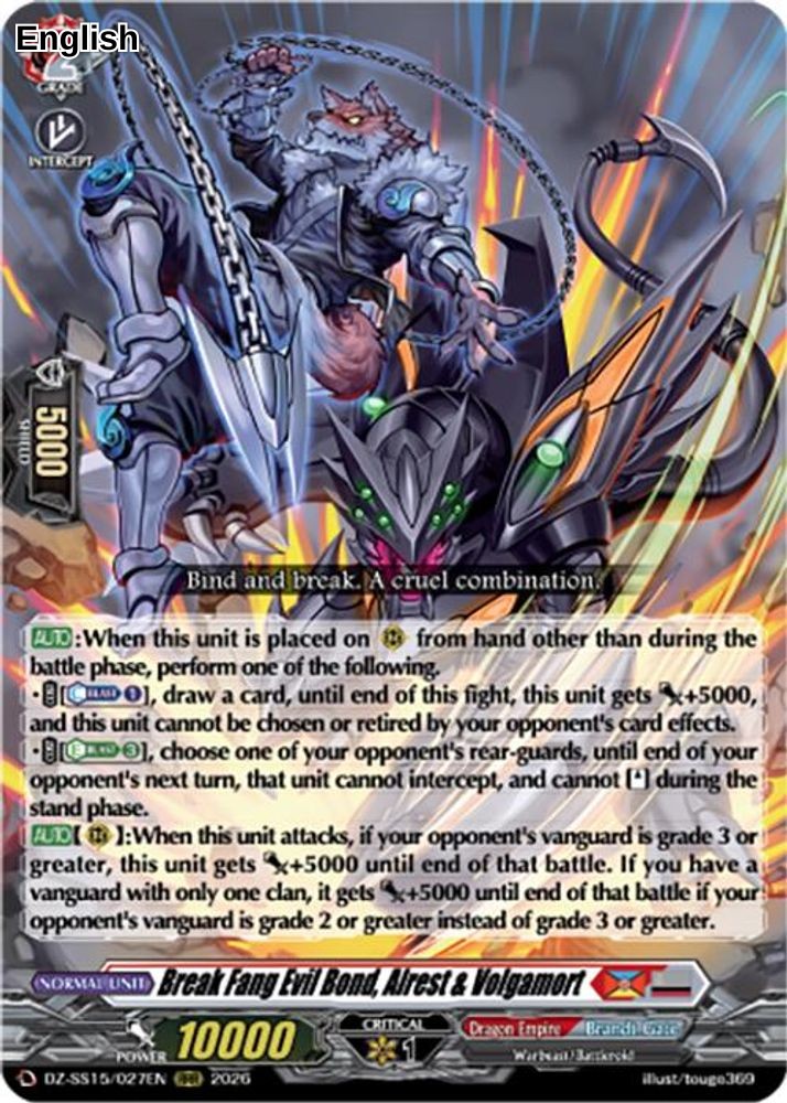 Break Fang Evil Bond, Alrest & Volgamort