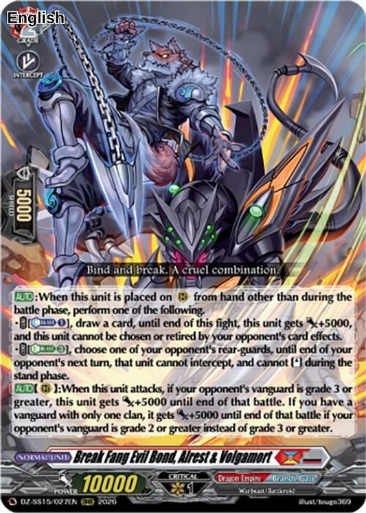 Break Fang Evil Bond, Alrest & Volgamort