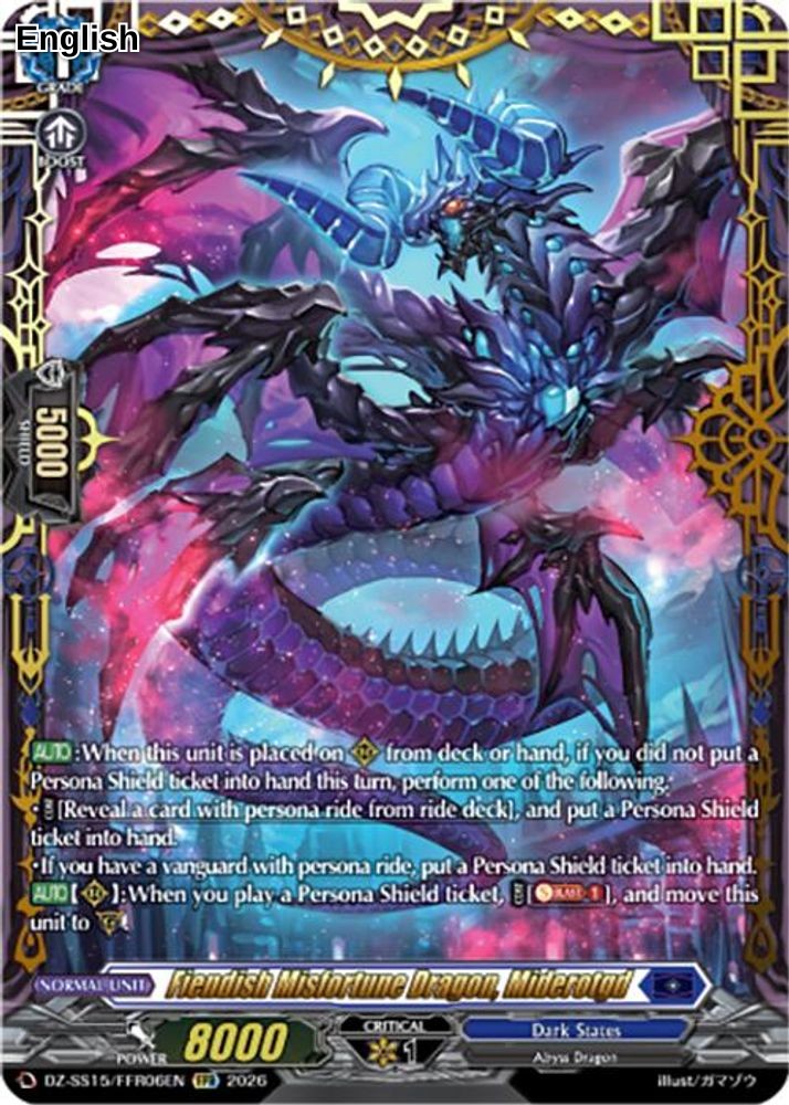 Fiendish Misfortune Dragon, Miderotgd (FFR)