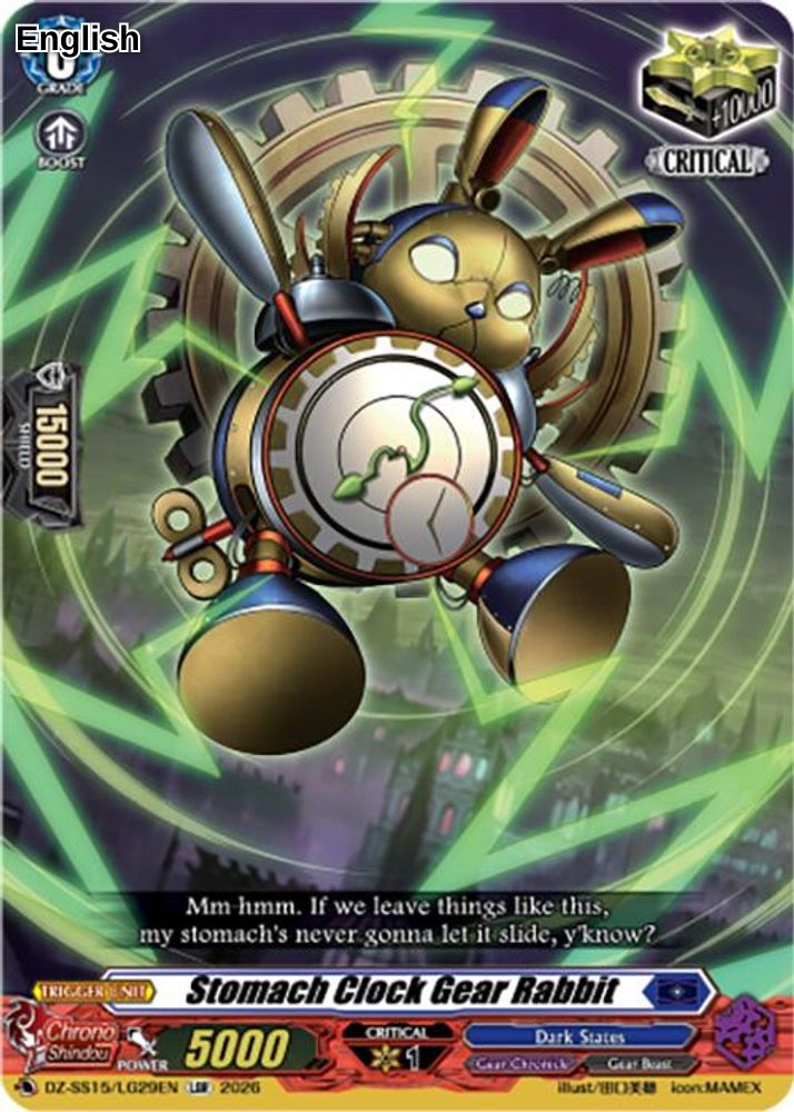 Stomach Clock Gear Rabbit